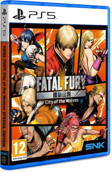 Fatal Fury City of Wolves (Special Edition) (PS5) ryhmässä KODINELEKTRONIIKKA / Pelikonsolit & Tarvikkeet / Sony PlayStation 5 / Peli @ TP E-commerce Nordic AB (D22694)