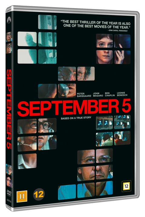 SEPTEMBER 5 ryhmässä KODINELEKTRONIIKKA / Ääni & Kuva / TV & Tarvikkeet / Elokuvat / DVD @ TP E-commerce Nordic AB (D22703)