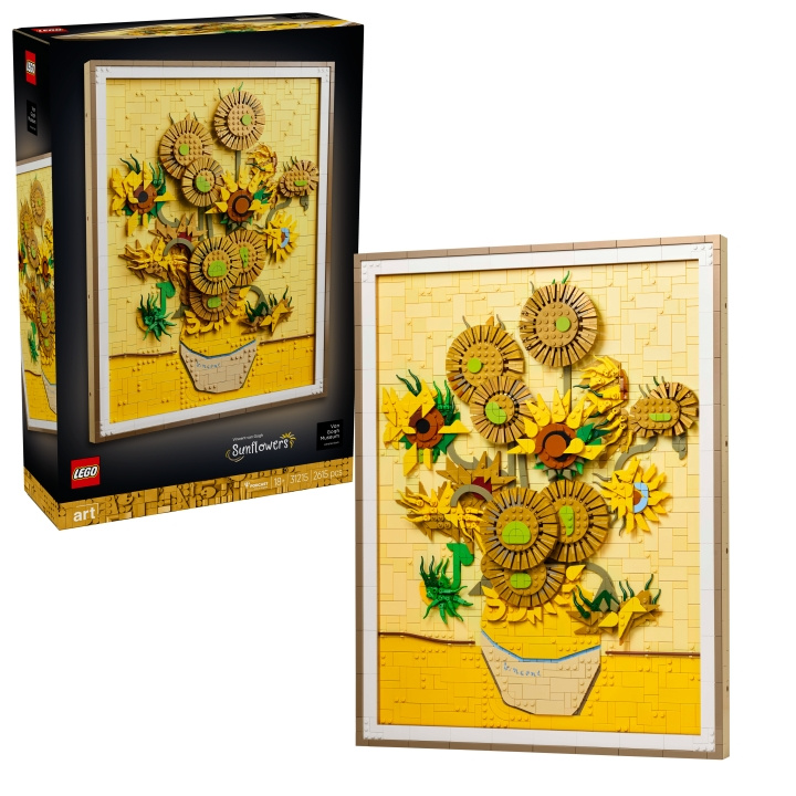 LEGO ART - Vincent van Gogh - Sunflowers (31215) ryhmässä LELUT, TUOTTEET LAPSILLE JA VAUVOILLE / Leikkikalut, Askartelu &Pelit / Rakennuslelut / Lego @ TP E-commerce Nordic AB (D22705)