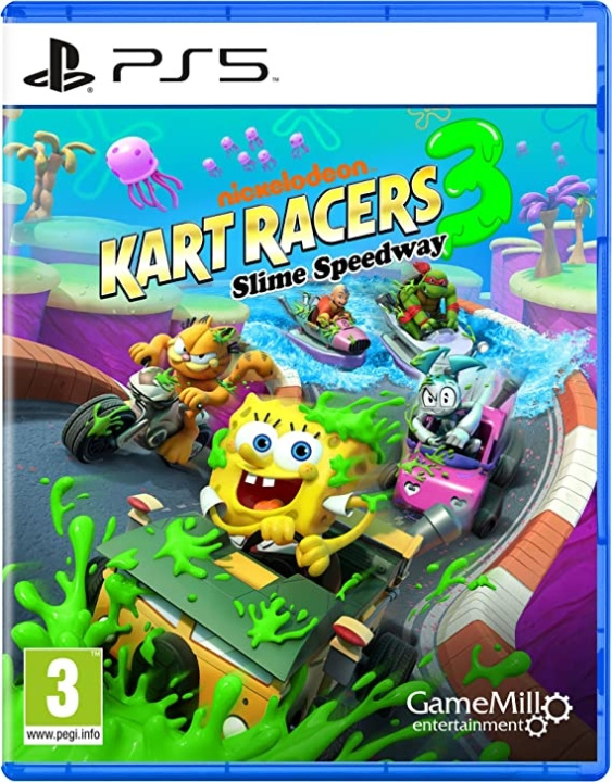Nickelodeon Kart Racers 3: Slime Speedway (PS5) ryhmässä KODINELEKTRONIIKKA / Pelikonsolit & Tarvikkeet / Sony PlayStation 5 / Peli @ TP E-commerce Nordic AB (D22722)