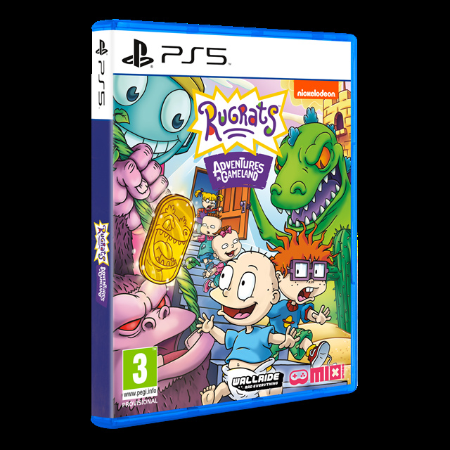 Rugrats - Adventures in Gameland (PS5) ryhmässä KODINELEKTRONIIKKA / Pelikonsolit & Tarvikkeet / Sony PlayStation 5 / Peli @ TP E-commerce Nordic AB (D22745)