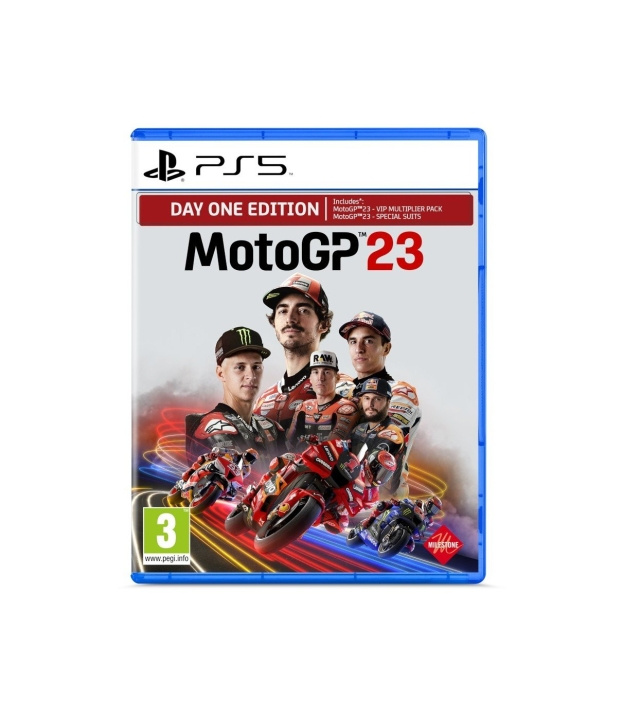 MotoGP 23 (Day 1 Edition) (PS5) ryhmässä KODINELEKTRONIIKKA / Pelikonsolit & Tarvikkeet / Sony PlayStation 5 / Peli @ TP E-commerce Nordic AB (D22808)