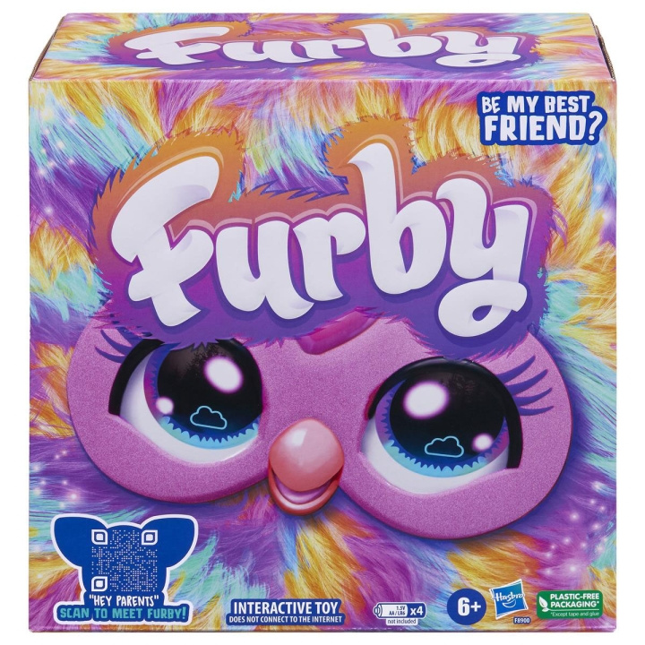 FURBY Interaktiivinen Pehmolelu Rainbow (EN) ryhmässä LELUT, TUOTTEET LAPSILLE JA VAUVOILLE / Peli / Lautapelit @ TP E-commerce Nordic AB (D22821)
