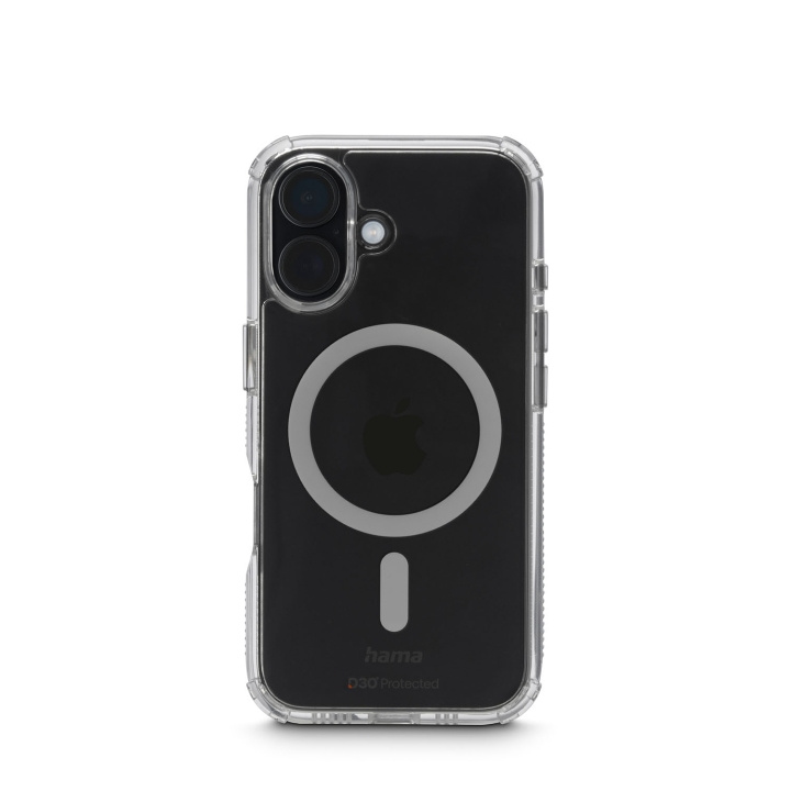 Hama Suojakuori Extreme Protect iPhone 16 MagKotelo Läpinäkyvä ryhmässä ÄLYPUHELIMET JA TABLETIT / Puhelimen suojakotelo / Apple / iPhone 16 @ TP E-commerce Nordic AB (D22825)