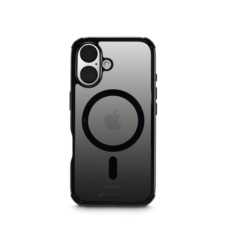 Hama Suojakuori Extreme Protect iPhone 16 MagKotelo Musta ryhmässä ÄLYPUHELIMET JA TABLETIT / Puhelimen suojakotelo / Apple / iPhone 16 @ TP E-commerce Nordic AB (D22829)