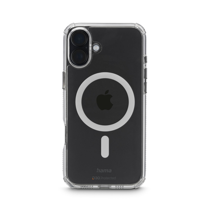 Hama Suojakuori Extreme Protect iPhone 16 Plus MagKotelo Läpinäkyvä ryhmässä ÄLYPUHELIMET JA TABLETIT / Puhelimen suojakotelo / Apple / iPhone 16 @ TP E-commerce Nordic AB (D22832)