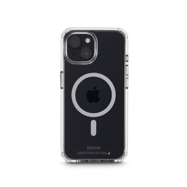 Hama Mobilskal Extreme Protect iPhone 15 MagFodral Transparent ryhmässä ÄLYPUHELIMET JA TABLETIT / Puhelimen suojakotelo / Apple / iPhone 15 @ TP E-commerce Nordic AB (D22838)