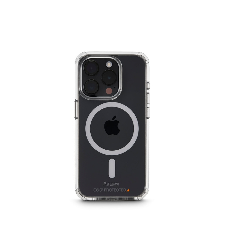 Hama Mobilskal Extreme Protect iPhone 15 Pro Max MagCase Genomskinlig Transparent ryhmässä ÄLYPUHELIMET JA TABLETIT / Puhelimen suojakotelo / Apple / iPhone 15 @ TP E-commerce Nordic AB (D22840)