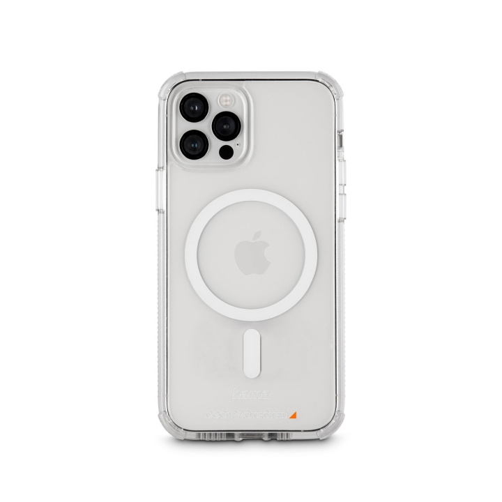 Hama Mobilskal Extreme Protect iPhone 12/12 Pro MagCase Transparent ryhmässä ÄLYPUHELIMET JA TABLETIT / Puhelimen suojakotelo / Apple / iPhone 12 @ TP E-commerce Nordic AB (D22843)