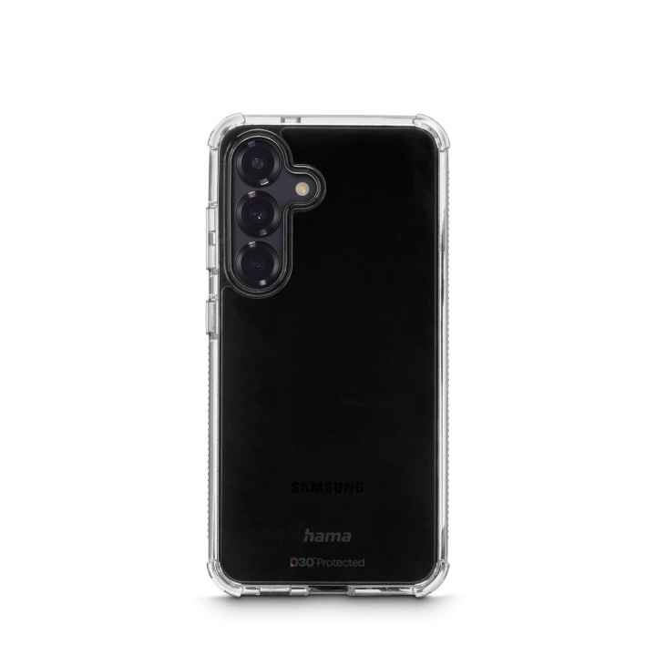 Hama Mobilskal Extreme Protect Samsung Galaxy S25 Transparent ryhmässä ÄLYPUHELIMET JA TABLETIT / Puhelimen suojakotelo / Samsung @ TP E-commerce Nordic AB (D22848)