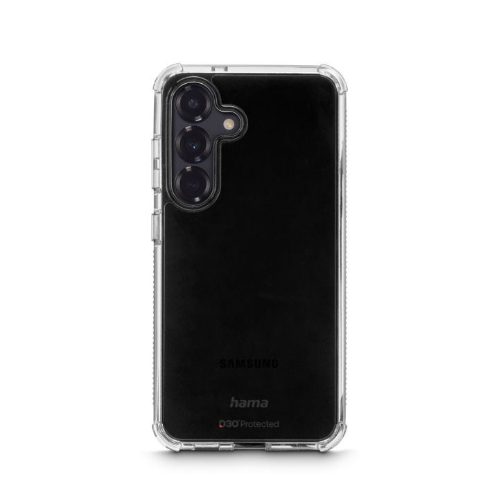 Hama Mobilskal Extreme Protect Samsung Galaxy S25+ Transparent ryhmässä ÄLYPUHELIMET JA TABLETIT / Puhelimen suojakotelo / Samsung @ TP E-commerce Nordic AB (D22850)