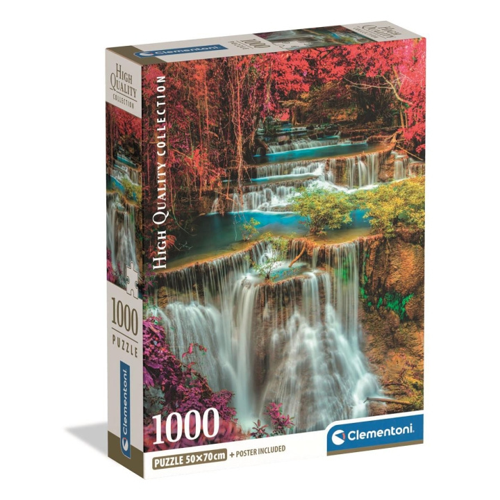 Clementoni Palapeli 1000 Pcs CB Colourful Thai Falls ryhmässä URHEILU, VAPAA-AIKA JA HARRASTUS / Harrastus / Palapeli @ TP E-commerce Nordic AB (D22858)