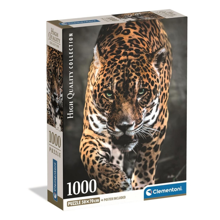 Clementoni Palapeli 1000 Pcs CB High Quality Collection Walk Of The Jaguar ryhmässä URHEILU, VAPAA-AIKA JA HARRASTUS / Harrastus / Palapeli @ TP E-commerce Nordic AB (D22866)