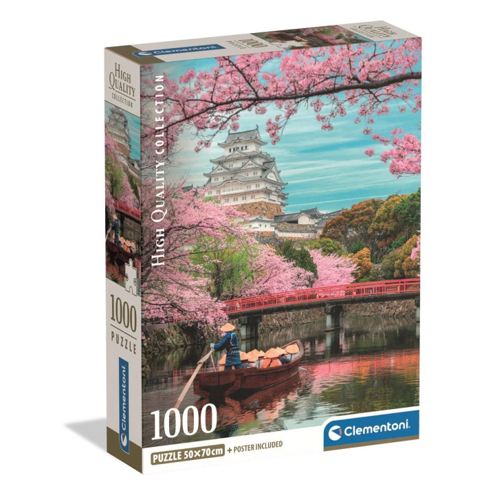 Clementoni Palapeli 1000 Pcs CB Himeji Castle In Spring ryhmässä URHEILU, VAPAA-AIKA JA HARRASTUS / Harrastus / Palapeli @ TP E-commerce Nordic AB (D22867)