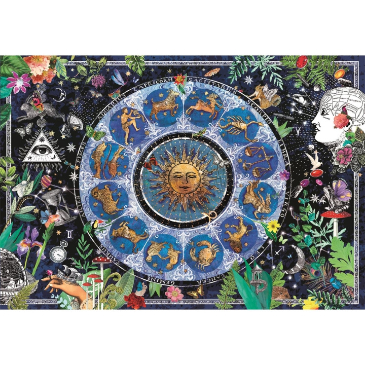 Clementoni Palapeli 1000 Pcs CB High Quality Collection Astrological Chart ryhmässä URHEILU, VAPAA-AIKA JA HARRASTUS / Harrastus / Palapeli @ TP E-commerce Nordic AB (D22869)