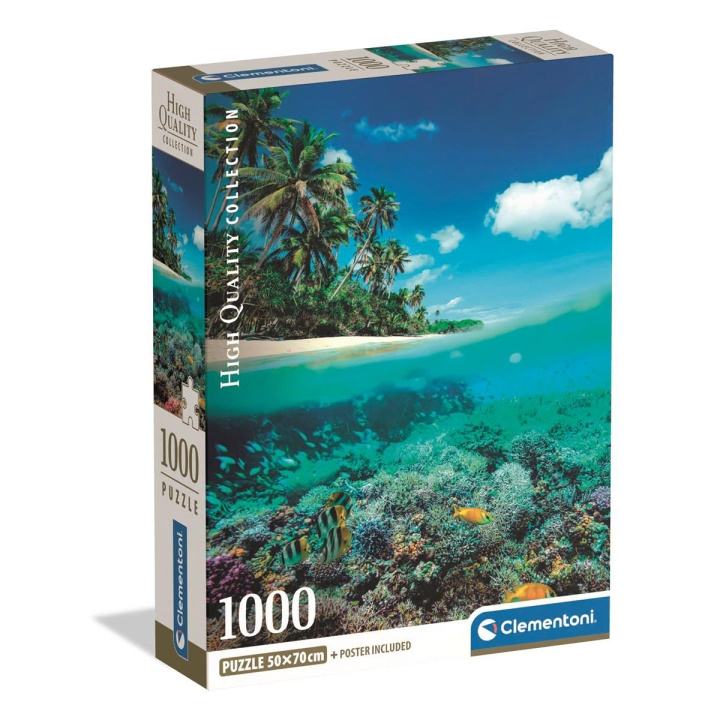 Clementoni Palapeli 1000 Pcs CB High Quality Collection Summer Paradise ryhmässä URHEILU, VAPAA-AIKA JA HARRASTUS / Harrastus / Palapeli @ TP E-commerce Nordic AB (D22874)