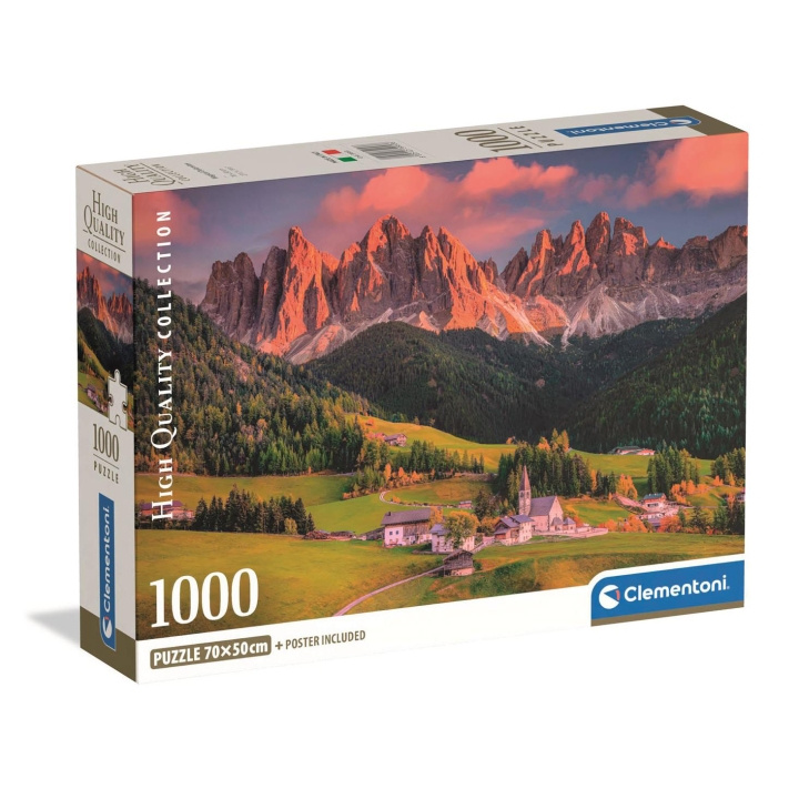 Clementoni Palapeli 1000 Pcs CB Magical Dolomites ryhmässä URHEILU, VAPAA-AIKA JA HARRASTUS / Harrastus / Palapeli @ TP E-commerce Nordic AB (D22878)