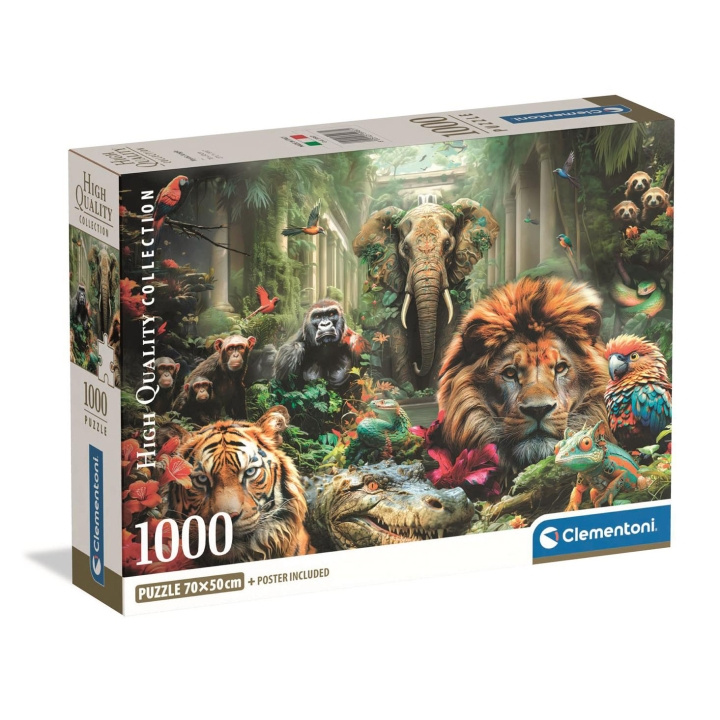 Clementoni Palapeli 1000 Pcs CB Mystic Jungle ryhmässä URHEILU, VAPAA-AIKA JA HARRASTUS / Harrastus / Palapeli @ TP E-commerce Nordic AB (D22879)