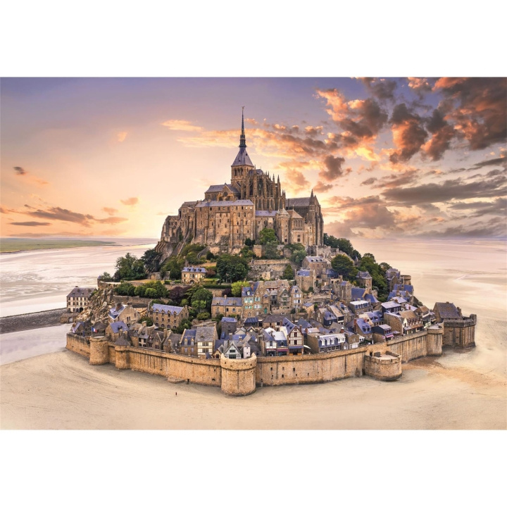 Clementoni Palapeli 1500 Pcs CB High Quality Collection The Mont Saint-Michel Rising ryhmässä URHEILU, VAPAA-AIKA JA HARRASTUS / Harrastus / Palapeli @ TP E-commerce Nordic AB (D22889)