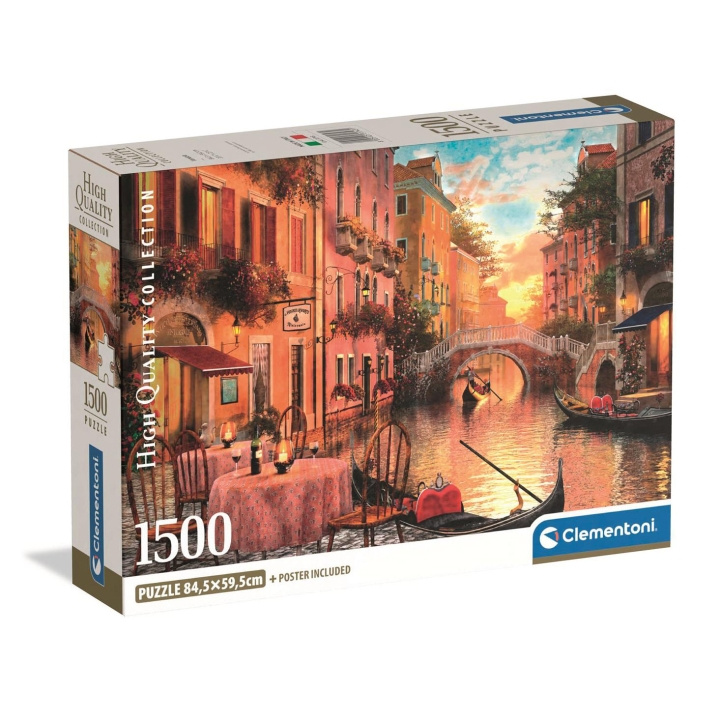 Clementoni Palapeli 1500 Pcs CB High Quality Collection Venezia ryhmässä URHEILU, VAPAA-AIKA JA HARRASTUS / Harrastus / Palapeli @ TP E-commerce Nordic AB (D22891)