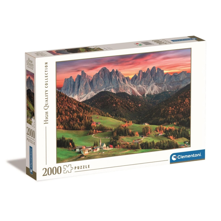 Clementoni Palapeli 2000 Pcs High Quality Collection Val Di Funes ryhmässä URHEILU, VAPAA-AIKA JA HARRASTUS / Harrastus / Palapeli @ TP E-commerce Nordic AB (D22894)