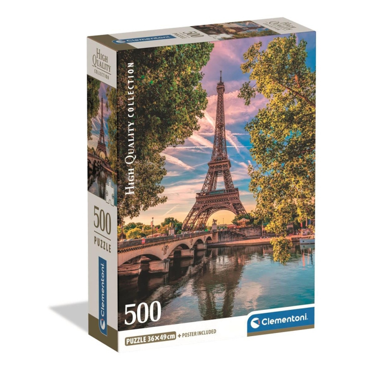 Clementoni Palapeli 500 Pcs CB High Quality Collection Along The Seine ryhmässä URHEILU, VAPAA-AIKA JA HARRASTUS / Harrastus / Palapeli @ TP E-commerce Nordic AB (D22899)