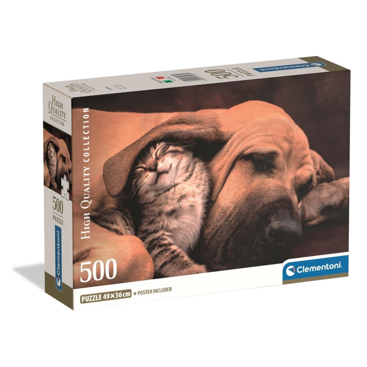 Clementoni Palapeli 500 Pcs CB High Quality Collection Cuddles ryhmässä URHEILU, VAPAA-AIKA JA HARRASTUS / Harrastus / Palapeli @ TP E-commerce Nordic AB (D22901)
