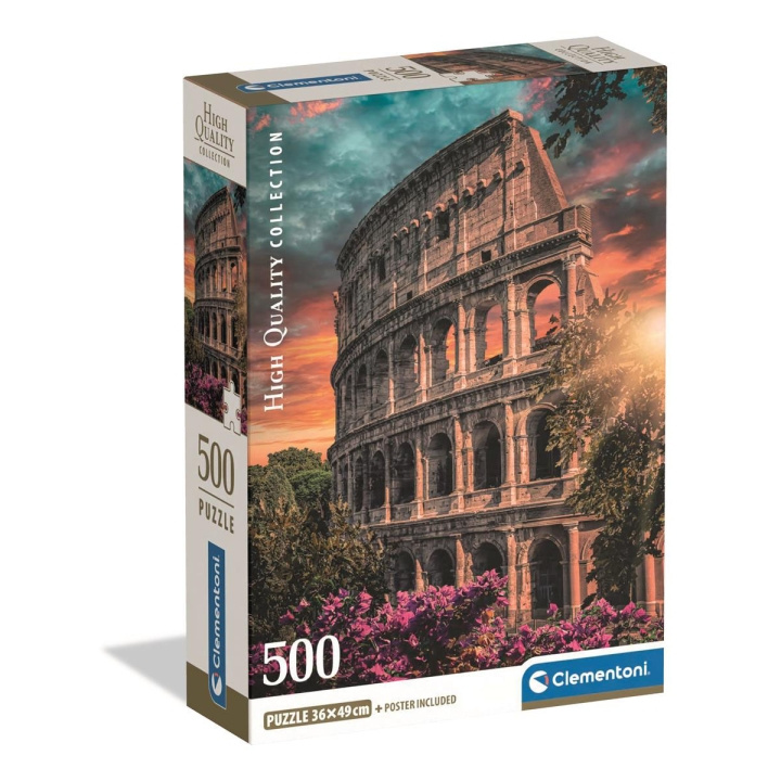 Clementoni Palapeli 500 Pcs CB High Quality Collection Flavian Amphitheatre ryhmässä URHEILU, VAPAA-AIKA JA HARRASTUS / Harrastus / Palapeli @ TP E-commerce Nordic AB (D22903)