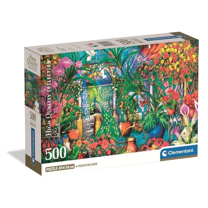 Clementoni Palapeli 500 Pcs CB High Quality Collection The Greenhouse Caretakers ryhmässä URHEILU, VAPAA-AIKA JA HARRASTUS / Harrastus / Palapeli @ TP E-commerce Nordic AB (D22917)