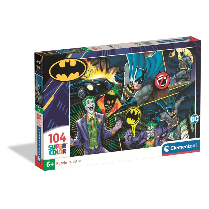 Clementoni Palapeli 104 Pcs Batman ryhmässä URHEILU, VAPAA-AIKA JA HARRASTUS / Harrastus / Palapeli @ TP E-commerce Nordic AB (D22919)
