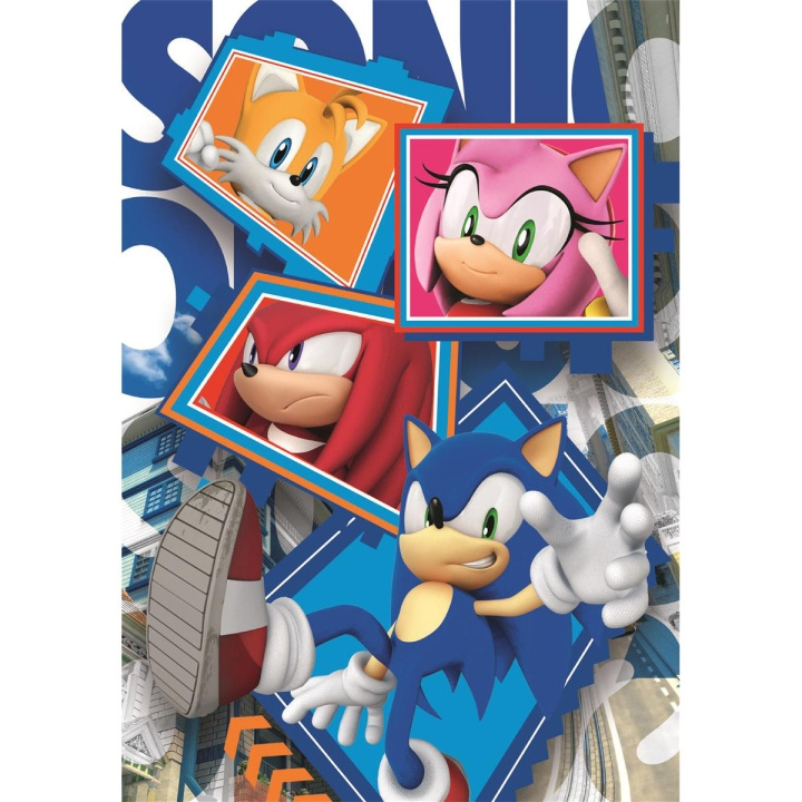 Clementoni Palapeli 104 Pcs Sonic ryhmässä URHEILU, VAPAA-AIKA JA HARRASTUS / Harrastus / Palapeli @ TP E-commerce Nordic AB (D22923)