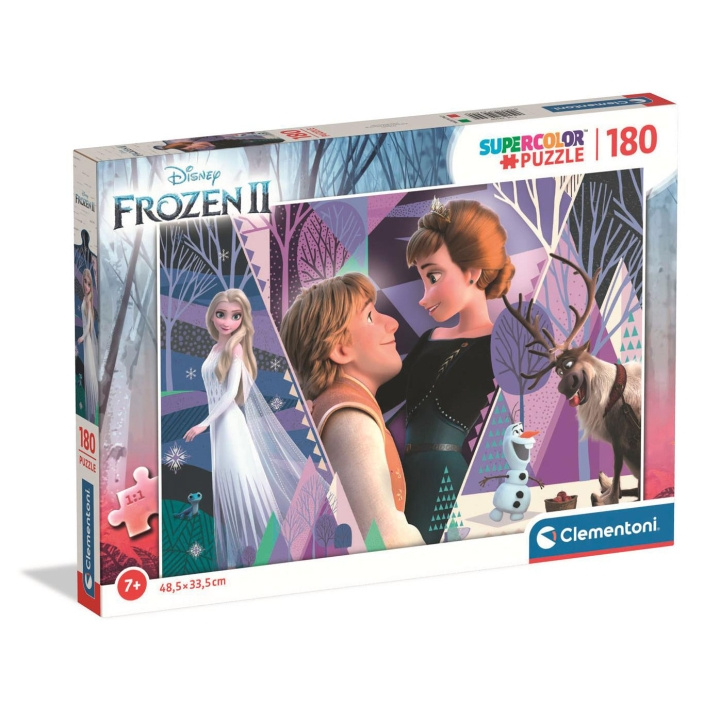 Clementoni Palapeli 180 Pcs Frozen 2 ryhmässä LELUT, TUOTTEET LAPSILLE JA VAUVOILLE / Leikkikalut, Askartelu &Pelit / Lasten palapeli @ TP E-commerce Nordic AB (D22927)