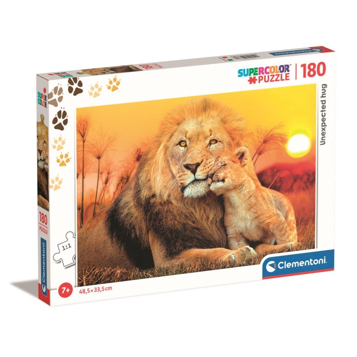 Clementoni Palapeli 180 Pcs Unexpected Hug ryhmässä LELUT, TUOTTEET LAPSILLE JA VAUVOILLE / Leikkikalut, Askartelu &Pelit / Lasten palapeli @ TP E-commerce Nordic AB (D22928)