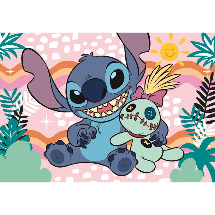 Clementoni Palapeli 60 Pcs Disney Stitch ryhmässä URHEILU, VAPAA-AIKA JA HARRASTUS / Harrastus / Palapeli @ TP E-commerce Nordic AB (D22935)