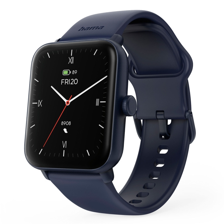 Hama Smart Watch 6010 Blå ryhmässä URHEILU, VAPAA-AIKA JA HARRASTUS / Urheilu- ja sykekellot / Älykellot @ TP E-commerce Nordic AB (D22945)
