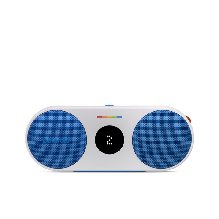 Polaroid P2 Högtalare Blå & Vit ryhmässä KODINELEKTRONIIKKA / Ääni & Kuva / Kaiuttimet & Tarvikkeet / Bluetooth-kaiutin @ TP E-commerce Nordic AB (D22952)