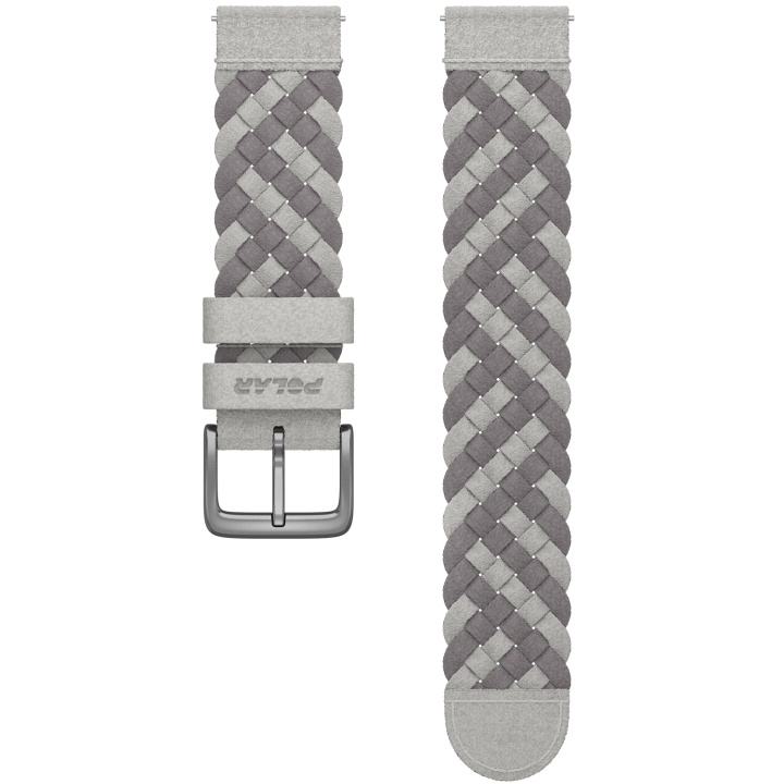 Polar Textil Armband 20mm Alcantara Stone Medium ryhmässä URHEILU, VAPAA-AIKA JA HARRASTUS / Urheilu- ja sykekellot / Urheilukello @ TP E-commerce Nordic AB (D22965)