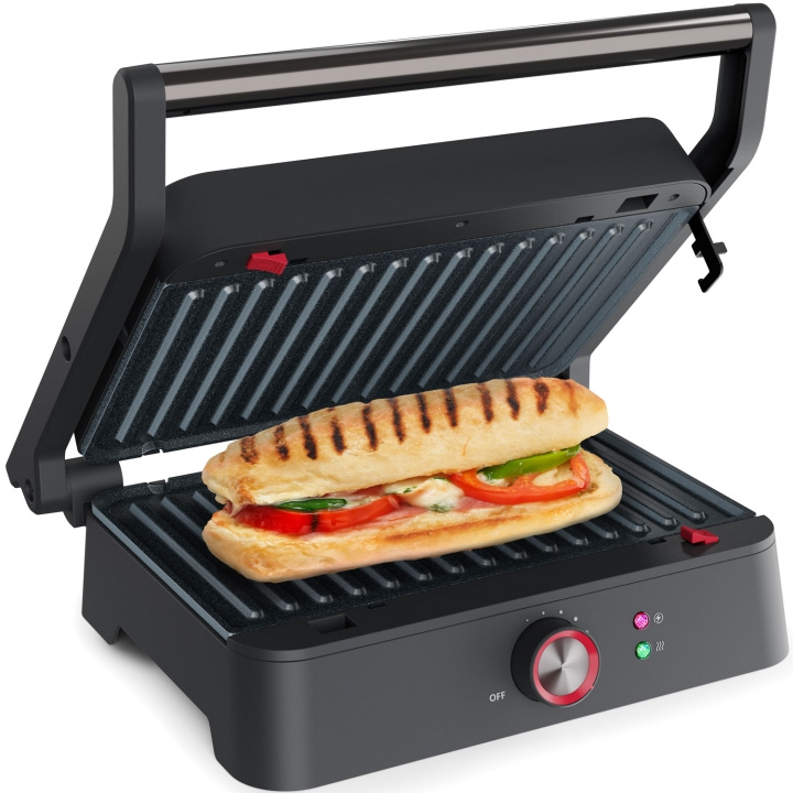 Princess Kontaktgrill Utfällbar 117502 1500W 27,5X18cm ryhmässä KOTI, TALOUS JA PUUTARHA / Puutarhatuotteet / Grillit & grillitarvikkeet @ TP E-commerce Nordic AB (D22968)