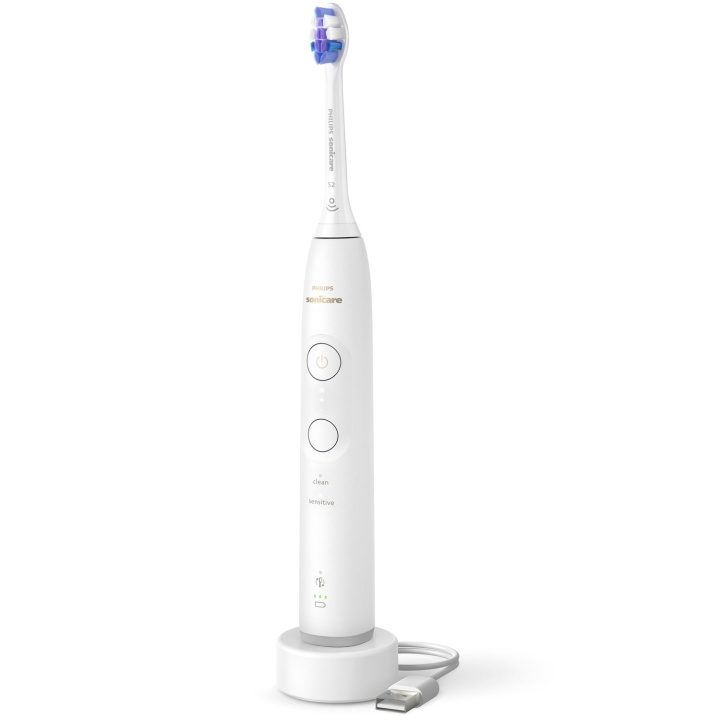 Philips Eltandborste Sonicare 6300 HX7400/01 ryhmässä KAUNEUS JA TERVEYS / Suunhoito / Sähköhammasharjat @ TP E-commerce Nordic AB (D22973)