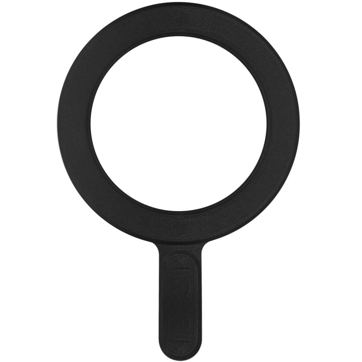 Celly Magnetisk ring för MagSafe Svart ryhmässä ÄLYPUHELIMET JA TABLETIT / Laturit & Kaapelit / Qi Langaton laturi @ TP E-commerce Nordic AB (D22999)