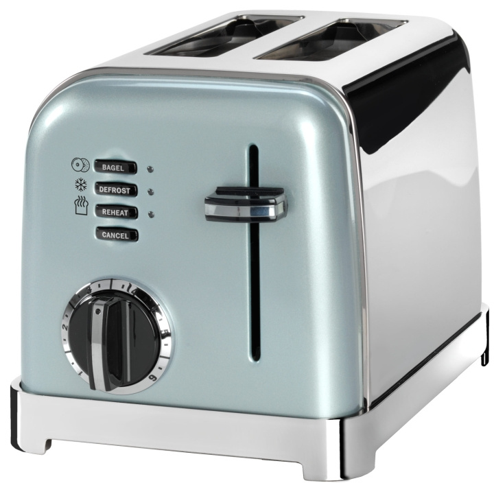 Cuisinart Brödrost 2-skivig CPT160GE Grön ryhmässä KOTI, TALOUS JA PUUTARHA / Kodinkoneet / Leivänpaahtimet & Leipägrillit / Leivänpaahtimet @ TP E-commerce Nordic AB (D23009)