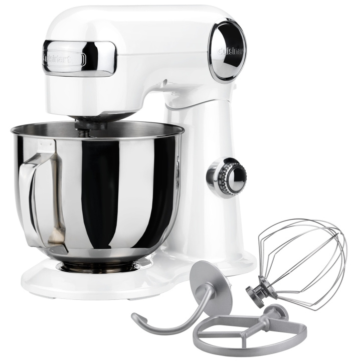 Cuisinart Köksmaskin 5,2l 500Watt Vit Metall ryhmässä KOTI, TALOUS JA PUUTARHA / Kodinkoneet / Yleiskoneet ja monitoimikoneet / Yleiskoneet & Tarvikkeet @ TP E-commerce Nordic AB (D23022)