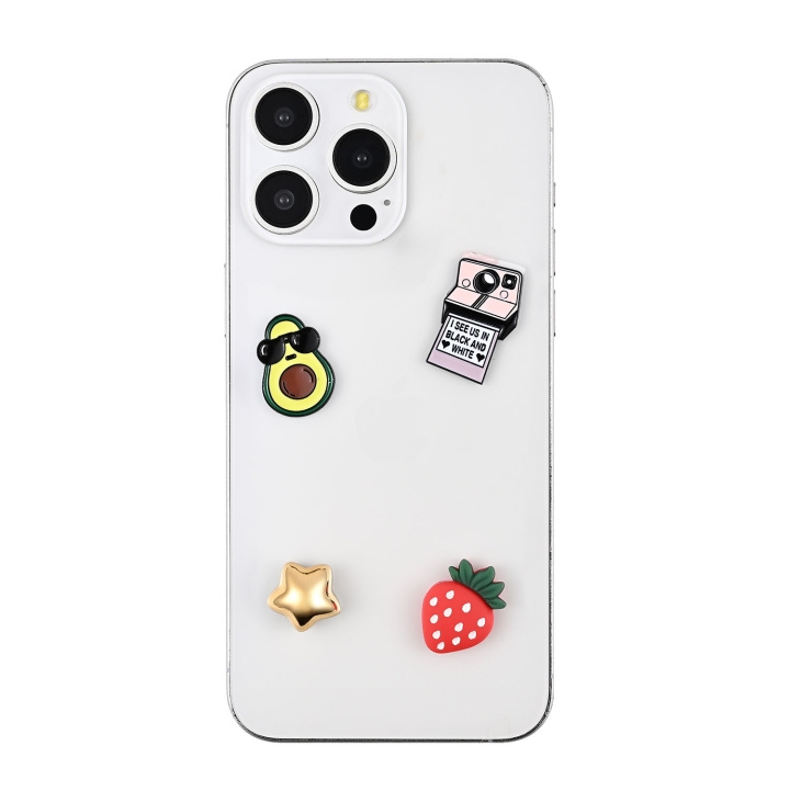 Onsala Koristeet Pimp Your Phone Metalli Ja Muovi 4 Kpl ryhmässä URHEILU, VAPAA-AIKA JA HARRASTUS / Hauskat tavarat / Hauskat tavarat @ TP E-commerce Nordic AB (D23033)
