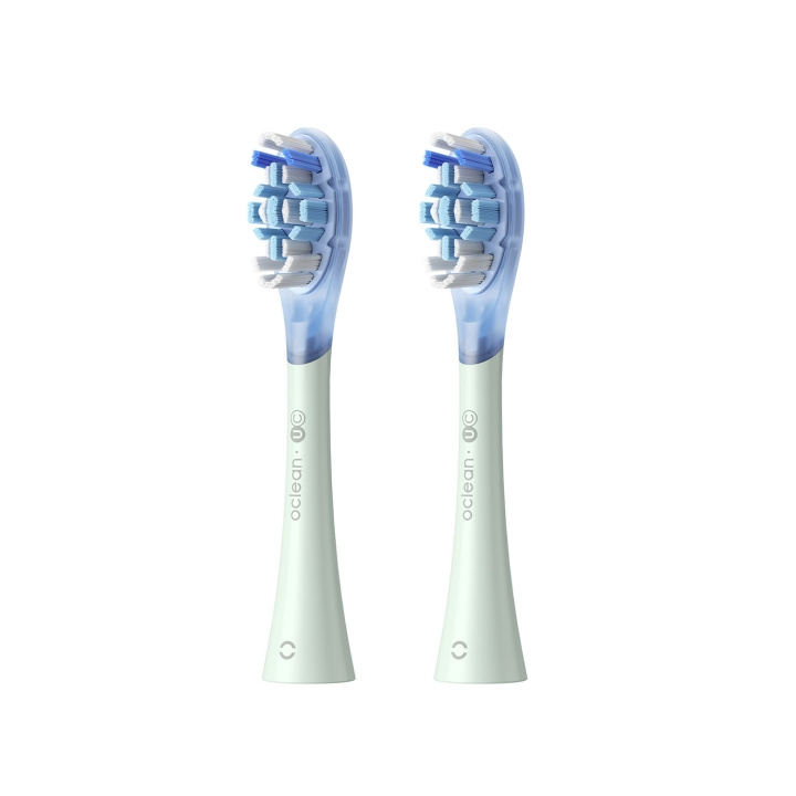 Oclean Harjaspää Ultra Clean 2 Kpl Vihreä ryhmässä KAUNEUS JA TERVEYS / Suunhoito / Sähköhammasharjat Tarvikkeet @ TP E-commerce Nordic AB (D23039)