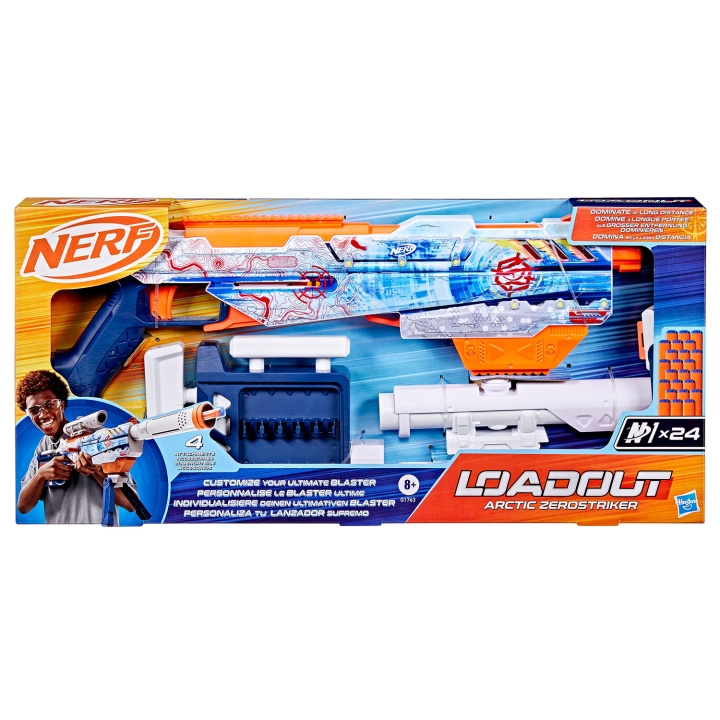 Nerf Loadout Arctic Zerostriker ryhmässä LELUT, TUOTTEET LAPSILLE JA VAUVOILLE / Leikkikalut, Askartelu &Pelit / Toimintapeli @ TP E-commerce Nordic AB (D23052)