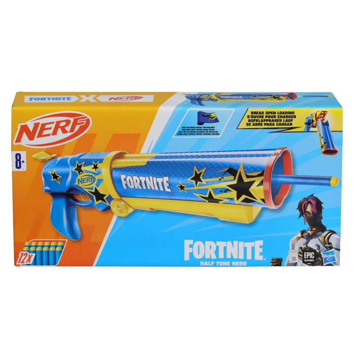 Nerf Fortnite Half Tone Hero ryhmässä LELUT, TUOTTEET LAPSILLE JA VAUVOILLE / Leikkikalut, Askartelu &Pelit / Toimintapeli @ TP E-commerce Nordic AB (D23056)