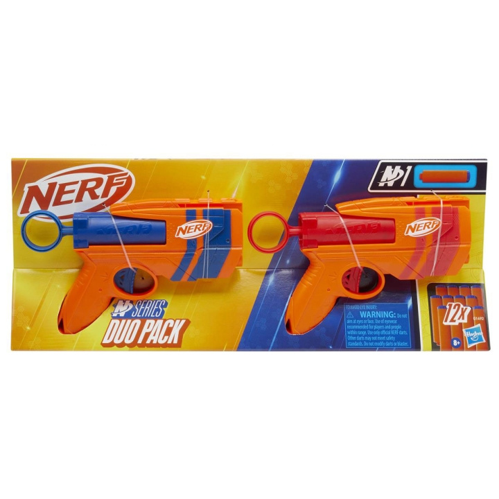 Nerf N-Series Dual Pack ryhmässä LELUT, TUOTTEET LAPSILLE JA VAUVOILLE / Leikkikalut, Askartelu &Pelit / Toimintapeli @ TP E-commerce Nordic AB (D23062)