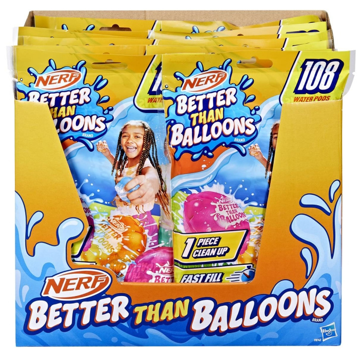 Nerf Super Soaker Better Than Balloons 108 Core ryhmässä LELUT, TUOTTEET LAPSILLE JA VAUVOILLE / Leikkikalut, Askartelu &Pelit / Toimintapeli @ TP E-commerce Nordic AB (D23064)