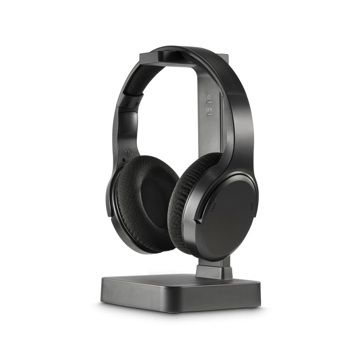 Hama Kuulokkeet Over-Ear TV:lle Langaton Musta ryhmässä KODINELEKTRONIIKKA / Ääni & Kuva / Kuulokkeet & Tarvikkeet / Kuulokkeet @ TP E-commerce Nordic AB (D23076)