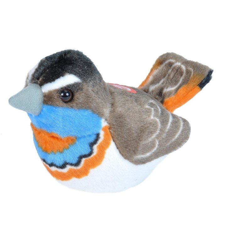 Wild Republic Gosedjur Bird With Sound 18 cm Blåärla ryhmässä LELUT, TUOTTEET LAPSILLE JA VAUVOILLE / Lelut vauvoille (0-3v) / Pehmolelut @ TP E-commerce Nordic AB (D23088)